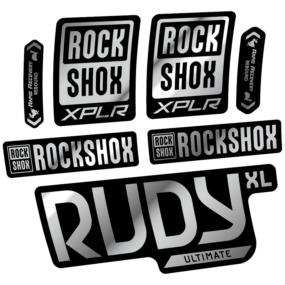 Rock Shox Rudy XL Ultimate Pegatinas en vinilo adhesivo Horquilla (16)