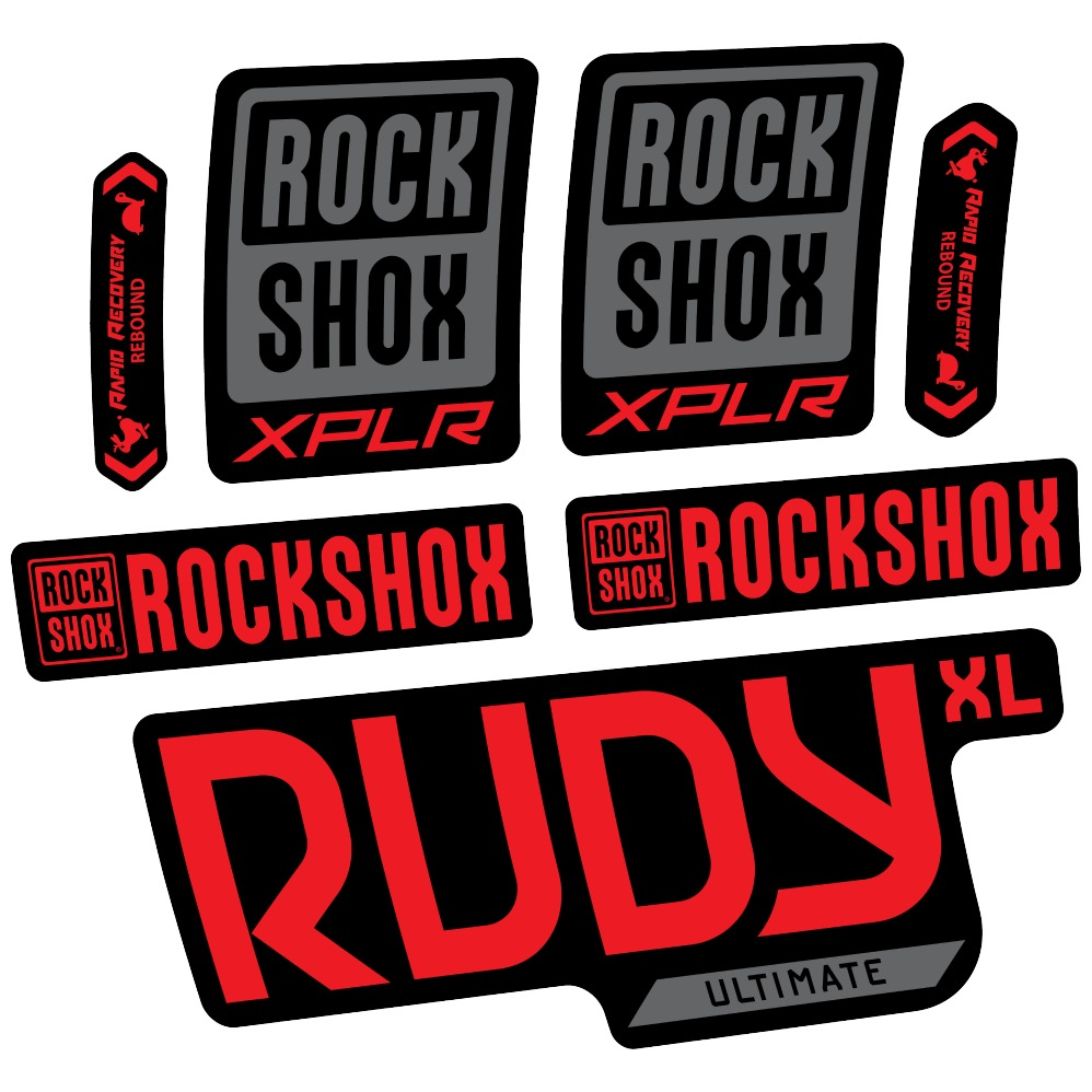 Rock Shox Rudy XL Ultimate Pegatinas en vinilo adhesivo Horquilla (19)