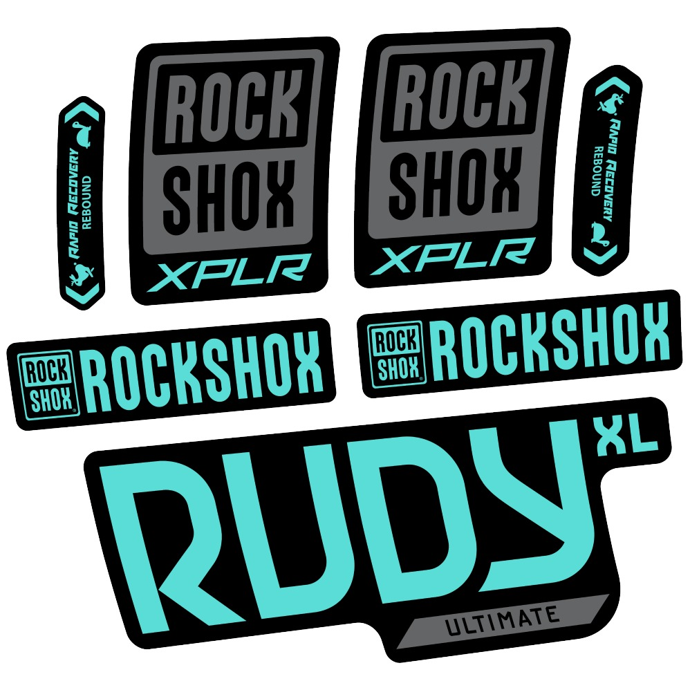 Rock Shox Rudy XL Ultimate Pegatinas en vinilo adhesivo Horquilla (22)