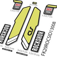 Rock Shox Sid 2013 29 Adheivos