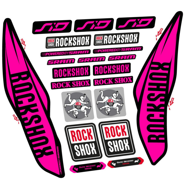 Rock Shox Sid 2017 Pegatinas en vinilo adhesivo Horquilla (1)