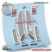 Rock Shox Sid  29 Adhesivos