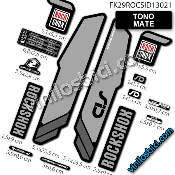 Rock Shox Sid 29" Vinilos