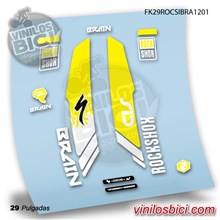 Rock Shox Sid  Brain 29 Adhesivos