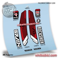 Rock Shox Sid  Brain 29 Adhesivos