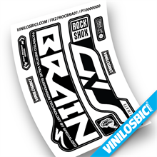 Rock Shox Sid Brain Ultimate Pegatinas en vinilo adhesivo