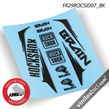 Rock Shox SID Brain pegatinas vinilo adhesivo