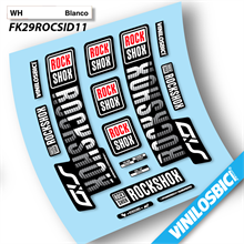 Pegatinas Rock Shox Sid 2018 - 2019 vinilo adhesivo horquilla