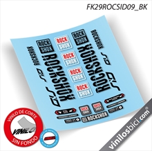 Rock Shox Sid pegatinas vinilo adhesivo