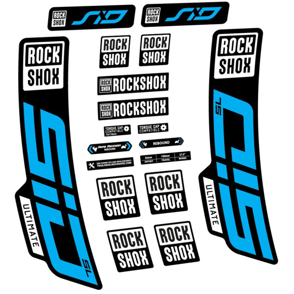 Rock Shox Sid Ultimate SL 2021 Pegatinas en vinilo adhesivo Horquilla (4)