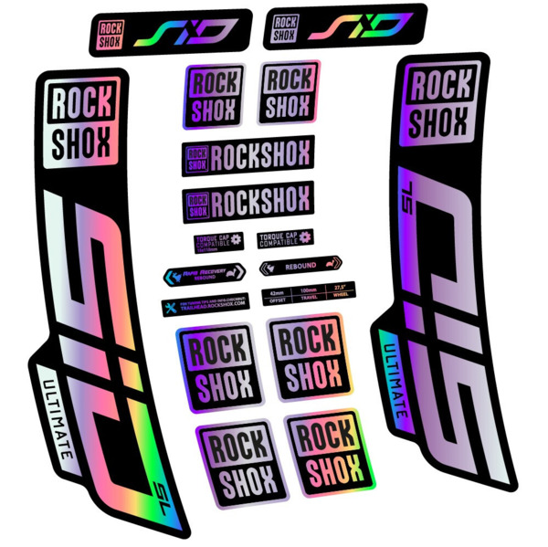 Rock Shox Sid Ultimate SL 2021 Pegatinas en vinilo adhesivo Horquilla (8)