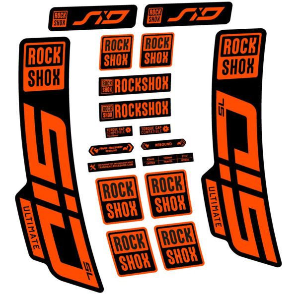 Rock Shox Sid Ultimate SL 2021 Pegatinas en vinilo adhesivo Horquilla (10)