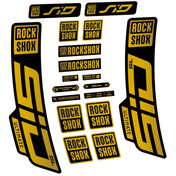 Rock Shox Sid Ultimate SL 2021 Pegatinas en vinilo adhesivo Horquilla (13)