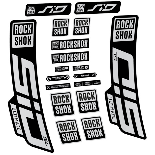 Rock Shox Sid Ultimate SL 2021 Pegatinas en vinilo adhesivo Horquilla (15)