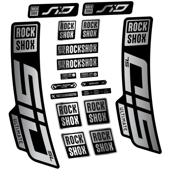 Rock Shox Sid Ultimate SL 2021 Pegatinas en vinilo adhesivo Horquilla (16)