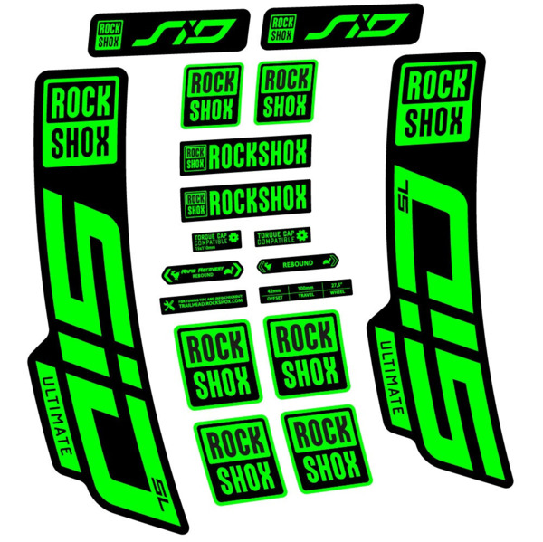 Rock Shox Sid Ultimate SL 2021 Pegatinas en vinilo adhesivo Horquilla (23)
