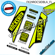 Rock Shox Sid vinilos adhesivos