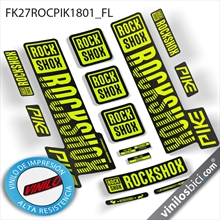 Rock Shox Pike, Vinilos adhesivos