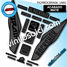 Rock Shox Sid Brain vinilos adhesivos