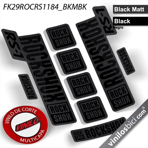 Rock Shox RS1 vinilos adhesivos