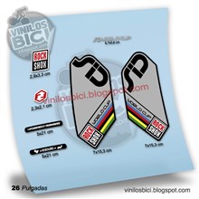 Rock Shox Sid WC 2013 26 Adhesivos