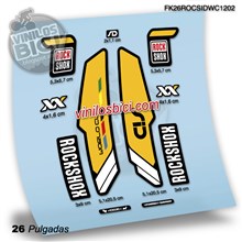 Rock Shox Sid WC 2013 26 Adhesivos