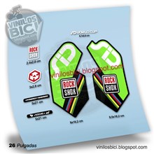 Rock Shox Sid World Cup 26" Vinilos