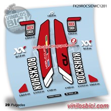 Rock Shox Sid WorldCup 29 Adhesivos