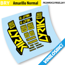 Rock Shox Lyrik Select Plus 2020 Pegatinas en vinilo adhesivo horquilla