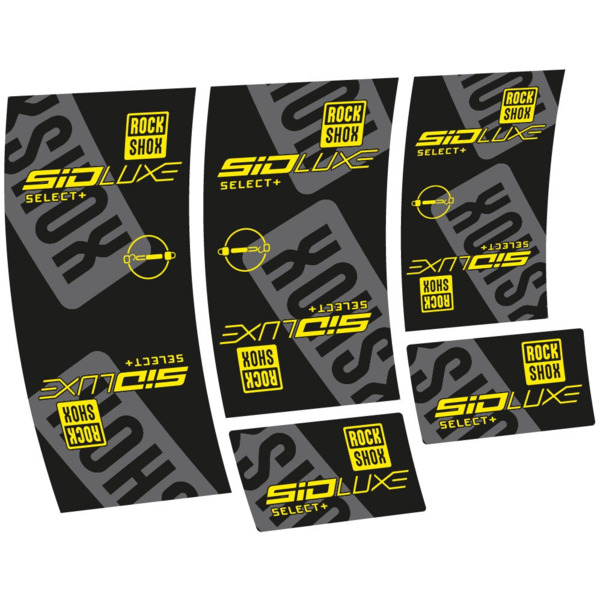 Rock Shox SidLuxe Select Plus 2021 Pegatinas en vinilo adhesivo Amortiguador (3)