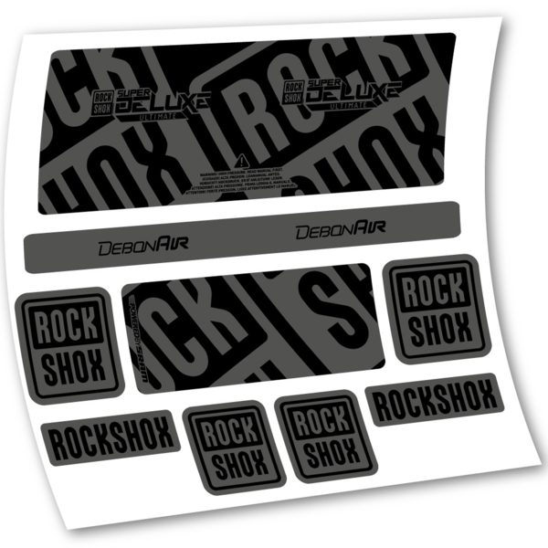Rock Shox Super Deluxe Ultimate 2020 Pegatinas en vinilo adhesivo Amortiguador (11)