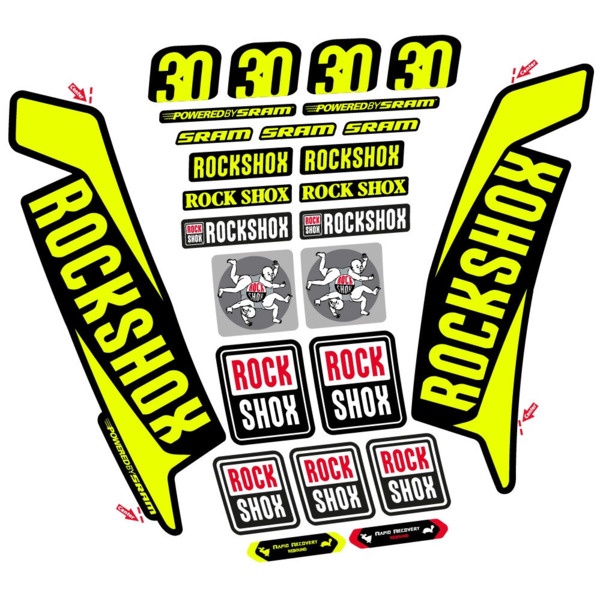 Rock Shox TK30 2016 Pegatinas en vinilo adhesivo Horquilla (2)
