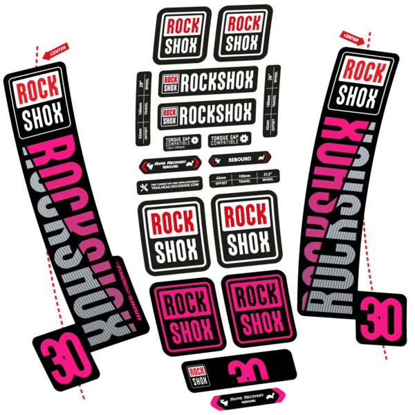 Rock Shox TK30 2018 Pegatinas en vinilo adhesivo Horquilla (21)