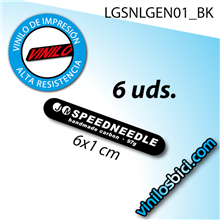 Speedneedle, vinilos adhesivos para sillín