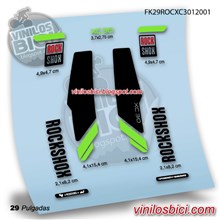 Rock Shox XC30 29 Adhesivos