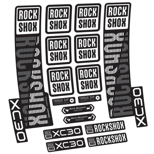 Rock Shox XC30 Pegatinas en vinilo adhesivo Horquilla (6)