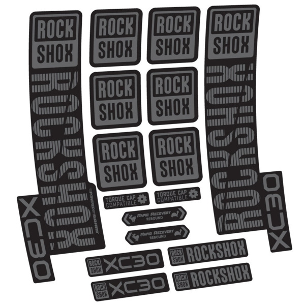 Rock Shox XC30 Pegatinas en vinilo adhesivo Horquilla (7)