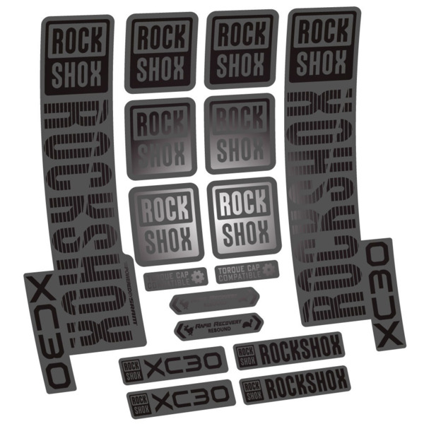 Rock Shox XC30 Pegatinas en vinilo adhesivo Horquilla (12)