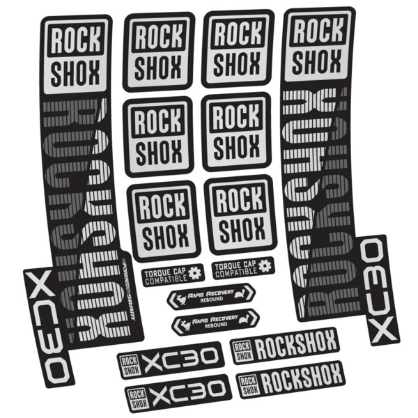Rock Shox XC30 Pegatinas en vinilo adhesivo Horquilla (15)