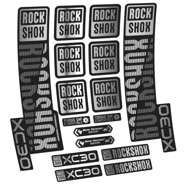 Rock Shox XC30 Pegatinas en vinilo adhesivo Horquilla (16)