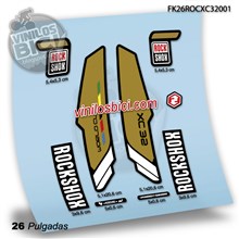 Rock Shox XC32 WC Adhesivos
