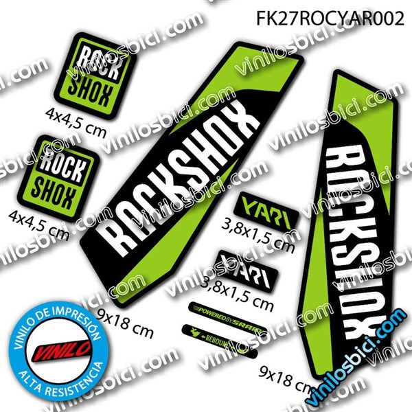 Rock Shox Yari vinilos