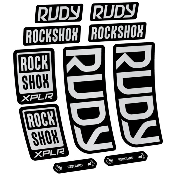 RockShox Rudy 2023-2024 Pegatinas en vinilo adhesivo Horquilla (15)