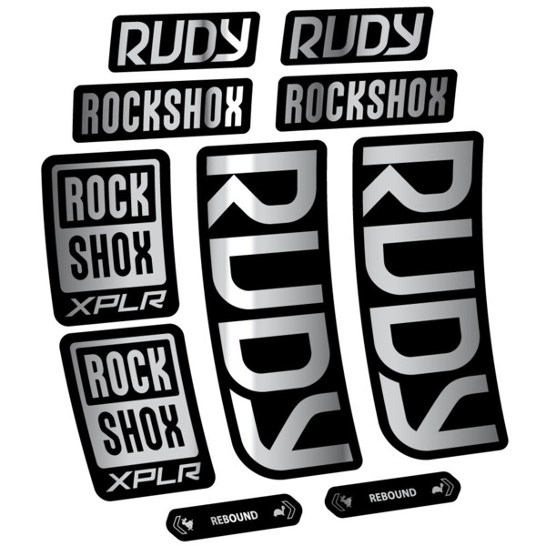 RockShox Rudy 2023-2024 Pegatinas en vinilo adhesivo Horquilla (16)