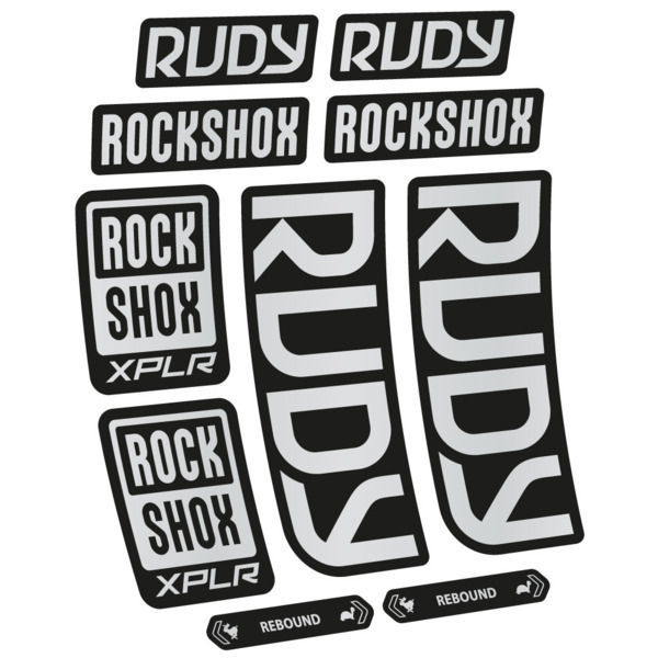 RockShox Rudy 2023 Pegatinas en vinilo adhesivo Horquilla (15)