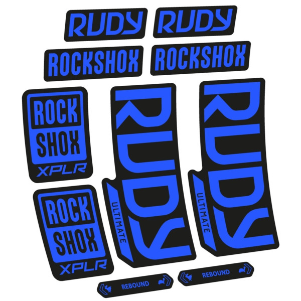 RockShox Rudy Ultimate 2023 Pegatinas en vinilo adhesivo Horquilla (5)