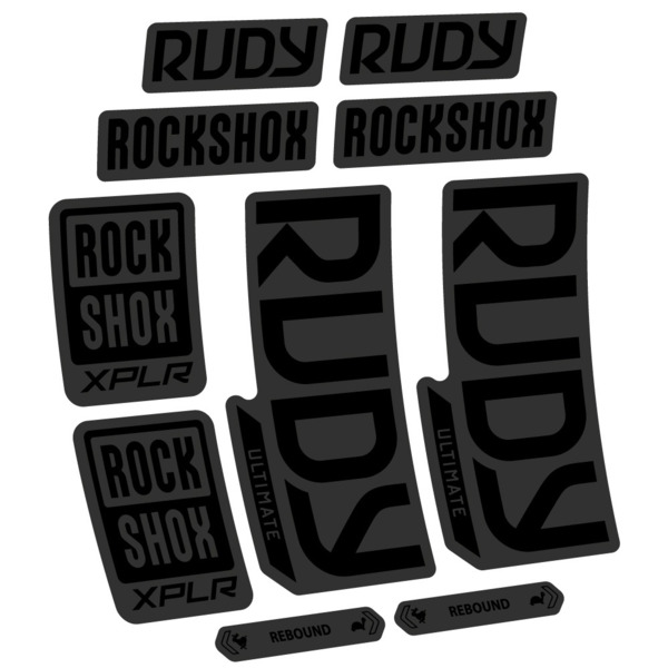 RockShox Rudy Ultimate 2023 Pegatinas en vinilo adhesivo Horquilla (12)