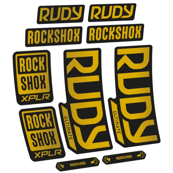 RockShox Rudy Ultimate 2023 Pegatinas en vinilo adhesivo Horquilla (13)