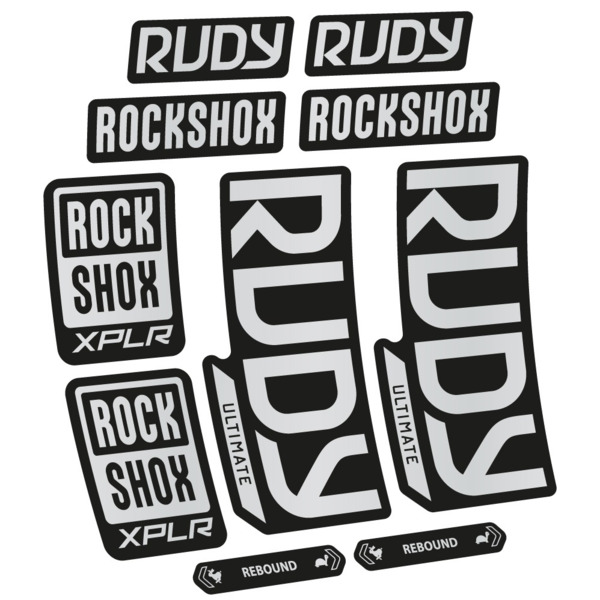RockShox Rudy Ultimate 2023 Pegatinas en vinilo adhesivo Horquilla (15)