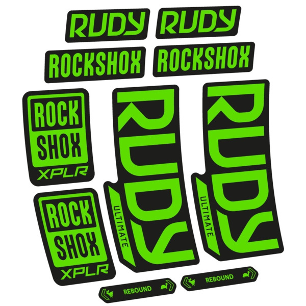 RockShox Rudy Ultimate 2023 Pegatinas en vinilo adhesivo Horquilla (24)